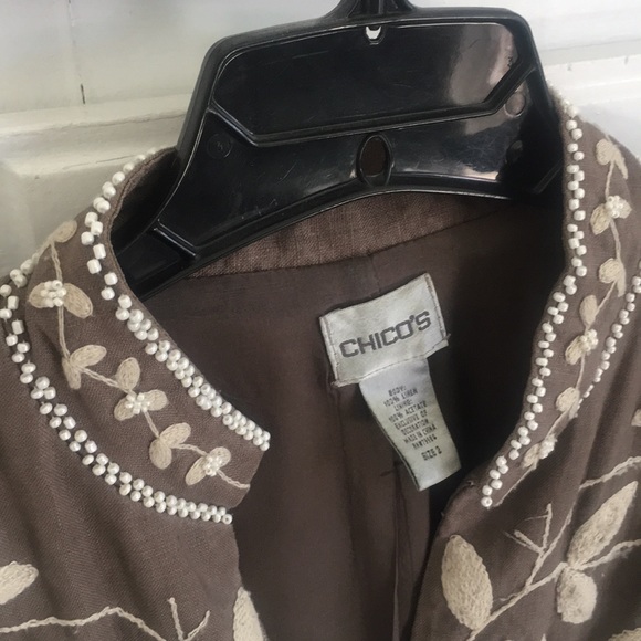 Linen jacket - Picture 3 of 5